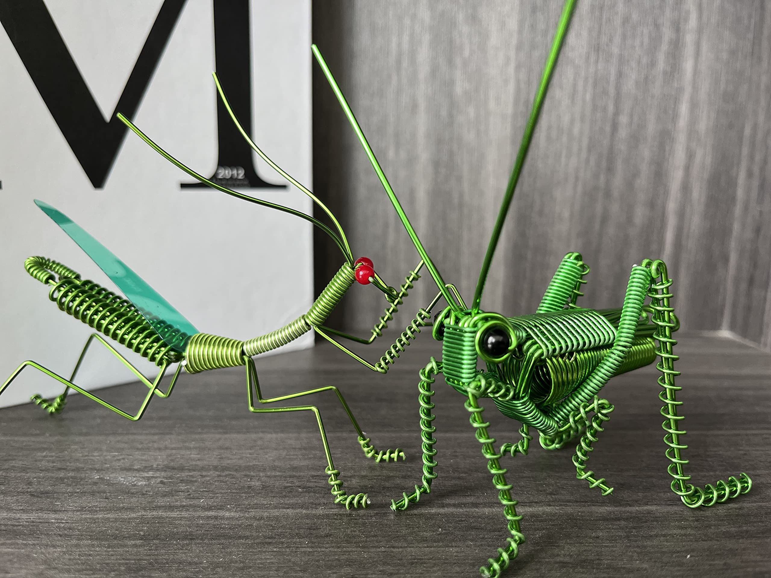 Amazon.co.jp: Reabhpy ハンドクラフト カマキリとグラスホッパー