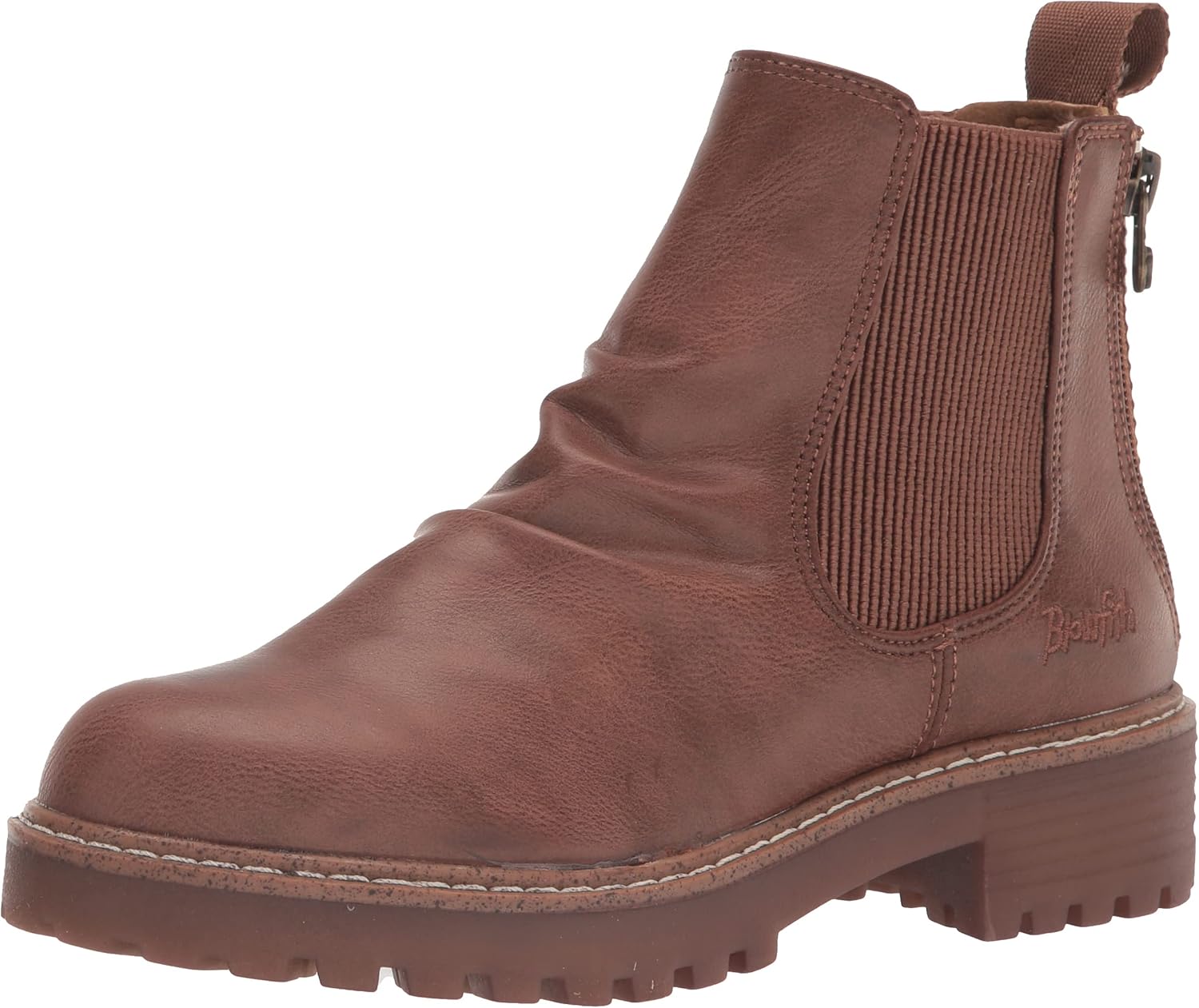 Blowfish Malibu Women's Redsen-2 Chelsea Boot, Walnut Local Sheriff, 9