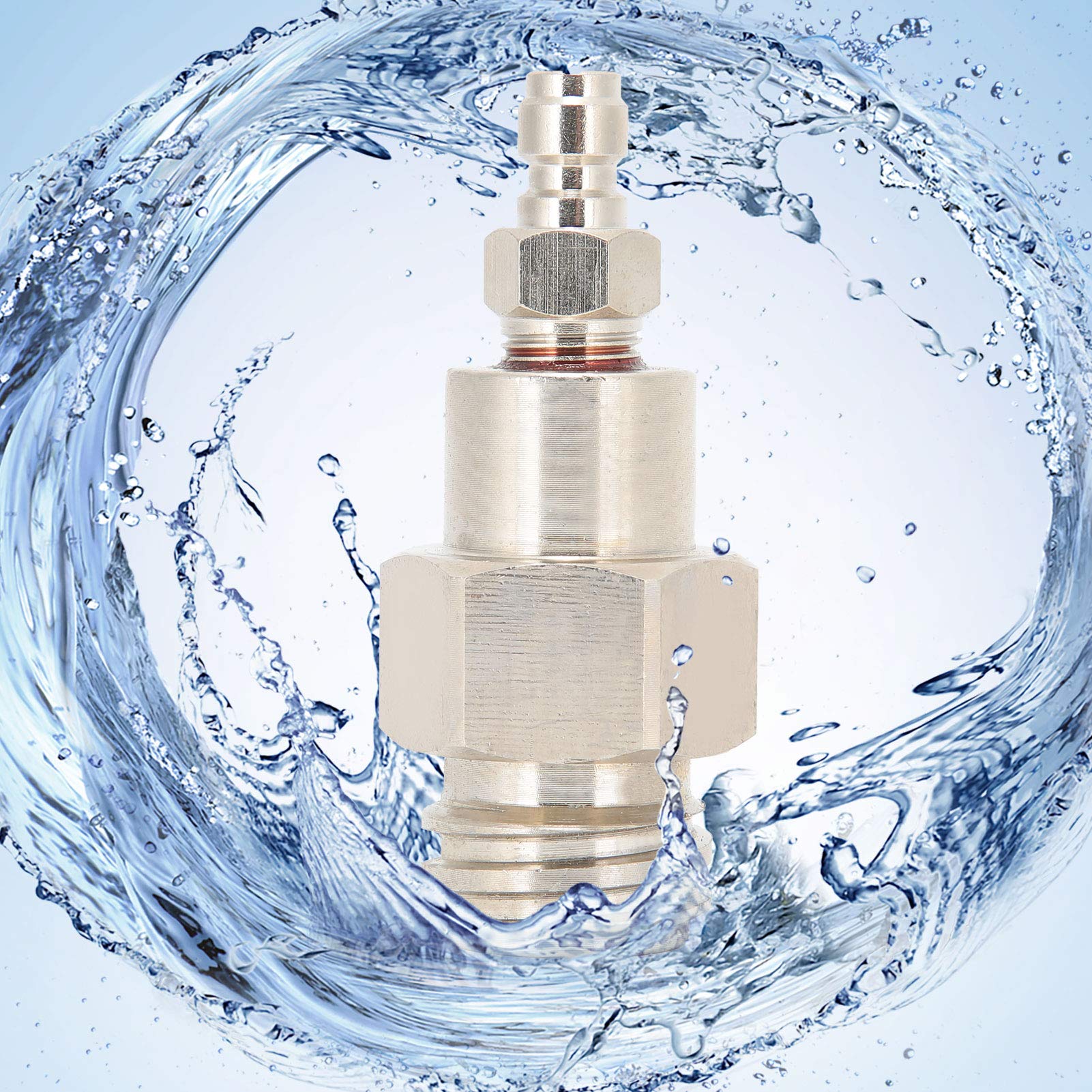 Adattatore Soda TR21-4 Ottone - Connettore CO2 8mm Per Carbonatore Bevande - Foto 10