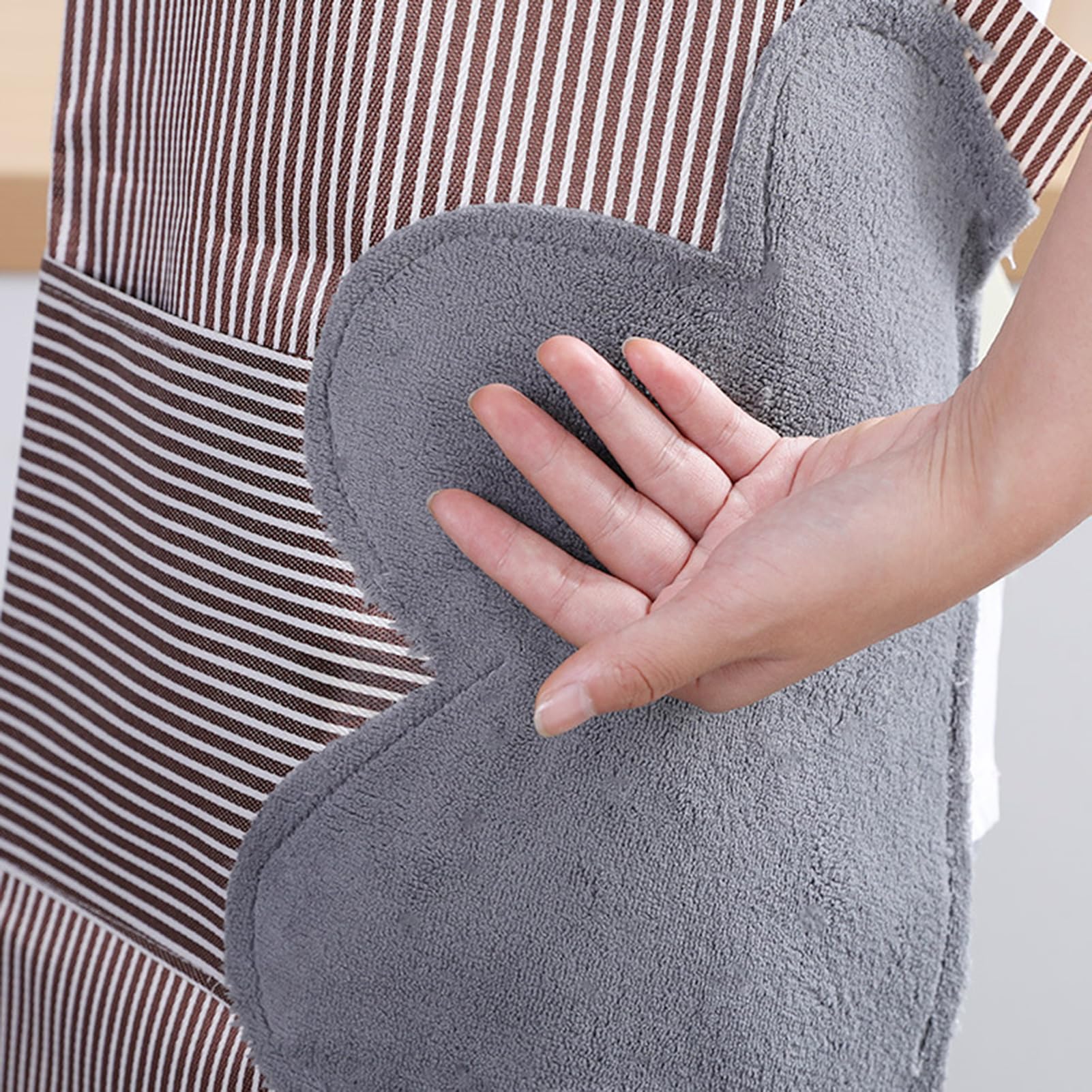 delantales de jardinería, delantal de trabajo, Paquete de 3 delantales de cocina, delantales de chef unisex con correa ajustable for el cuello for hombres y mujeres