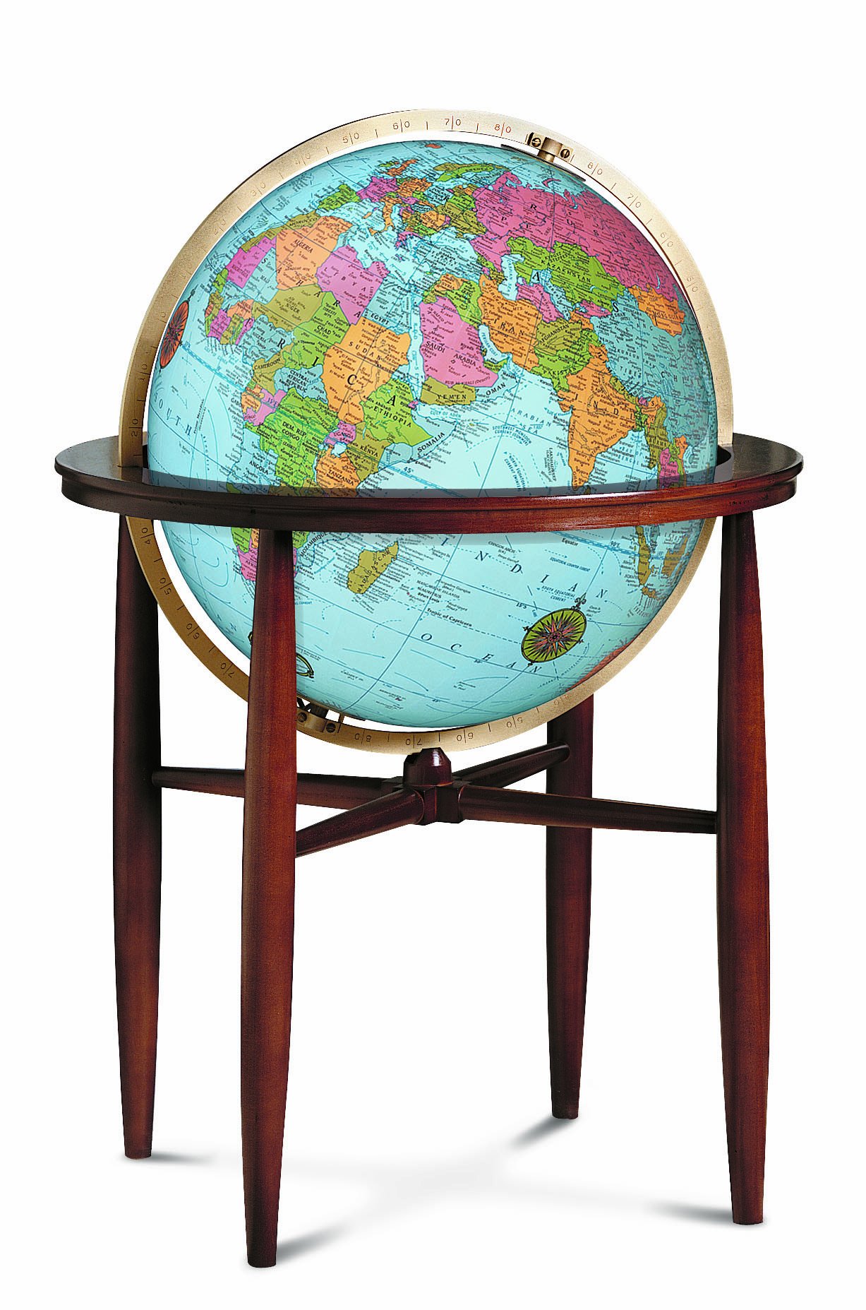 Replogle Globes Finley, Large, Blue