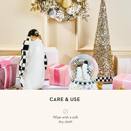 Miniatura 5 de MACKENZIE-CHILDS Golden Hour - Árbol de Navidad con cuentas, decoración de Navidad de mesa, tamaño mediano