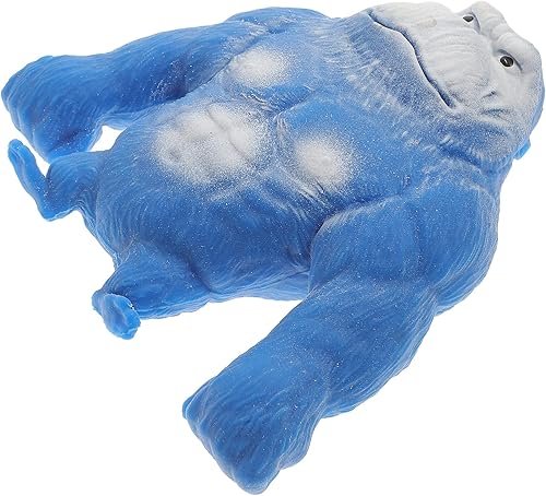 Miniatura 7 de Juguete para apretar gorila de descompresión, suave, elástico, alivio del estrés, juguete de mono esponjoso, juguete sensorial y relajación para