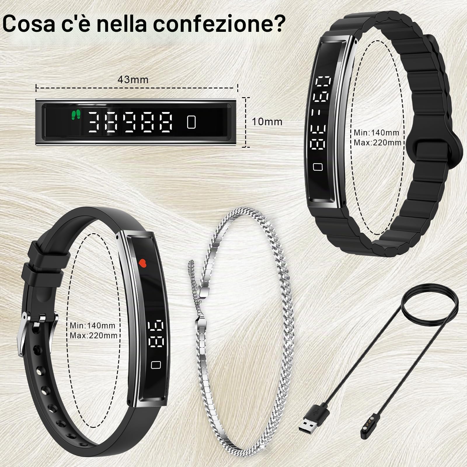 Efolen Smartwatch Donna con Chiamate, 1.19" AMOLED Orologio Smartwatch, 110+ modalità Sportive con SpO2/Sonno/Contapassi, Impermeabile IP68 Fitness Tracker per iOS Android Oro rosa