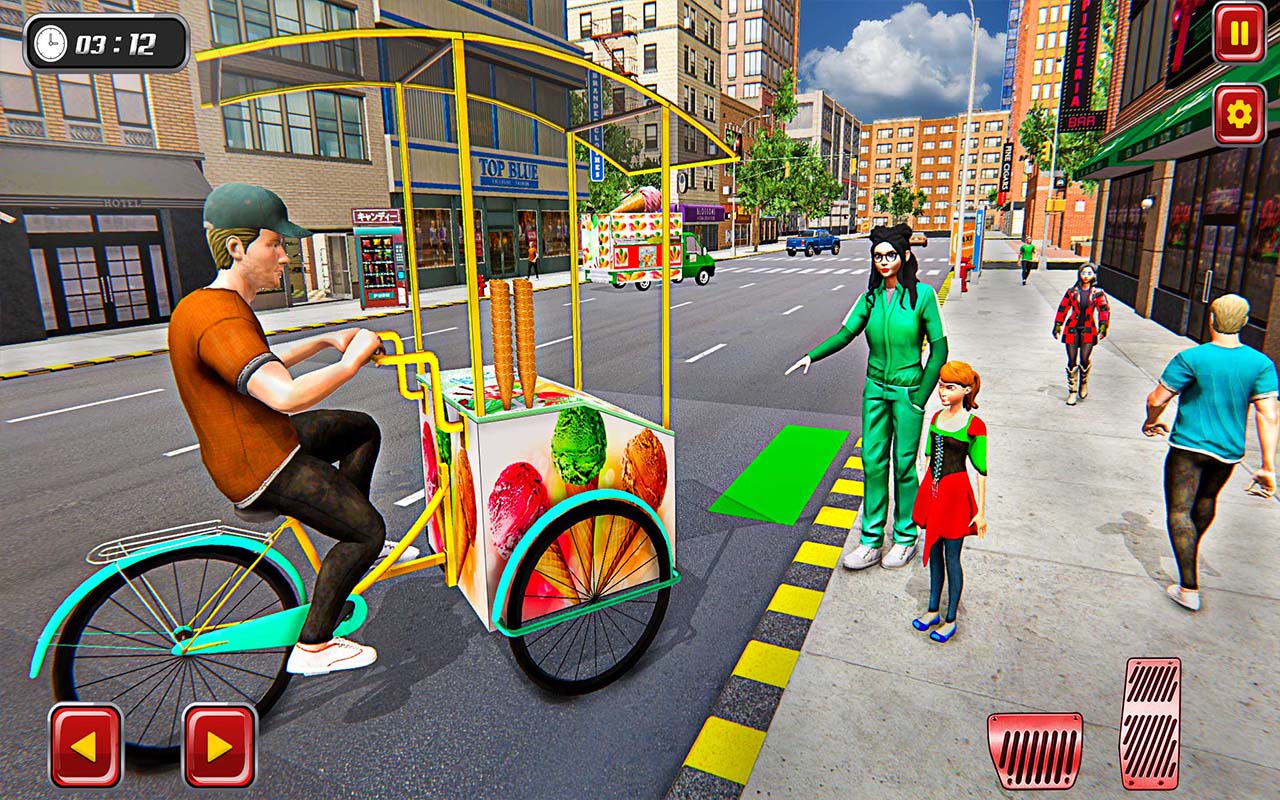 City Ice Cream Delivery 3D Sim App on Amazon Appstore
