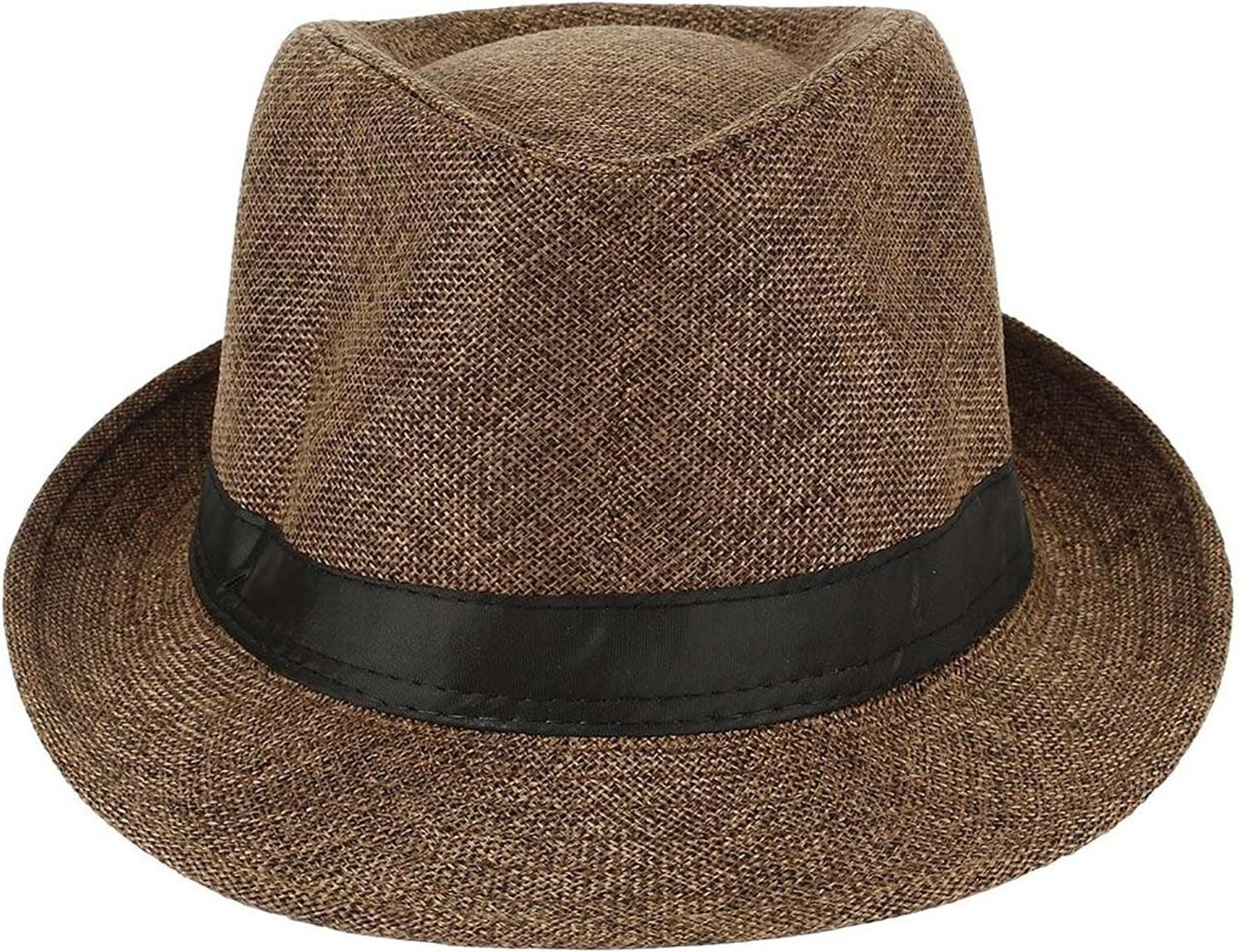 Fedora Hat Boy's Brown Cotton Fedora Hat