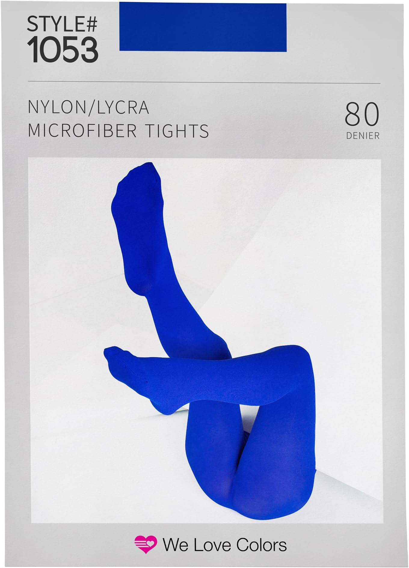we Love Colors Microfiber Footed Tights