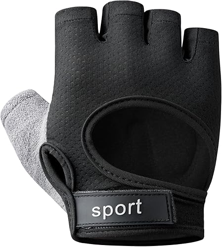 Miniatura 2 de Guantes de levantamiento de pesas para mujeres y hombres, protegen las manos y reducen la presión de la muñeca para gimnasio, entrenamiento y