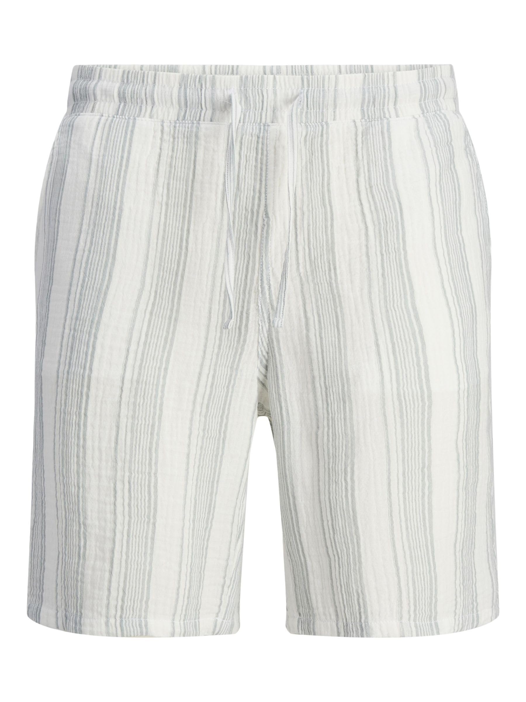 JACK & JONES Men's Jpstjaiden Patras Jogger Shorts SRT, Cloud Dancer, L