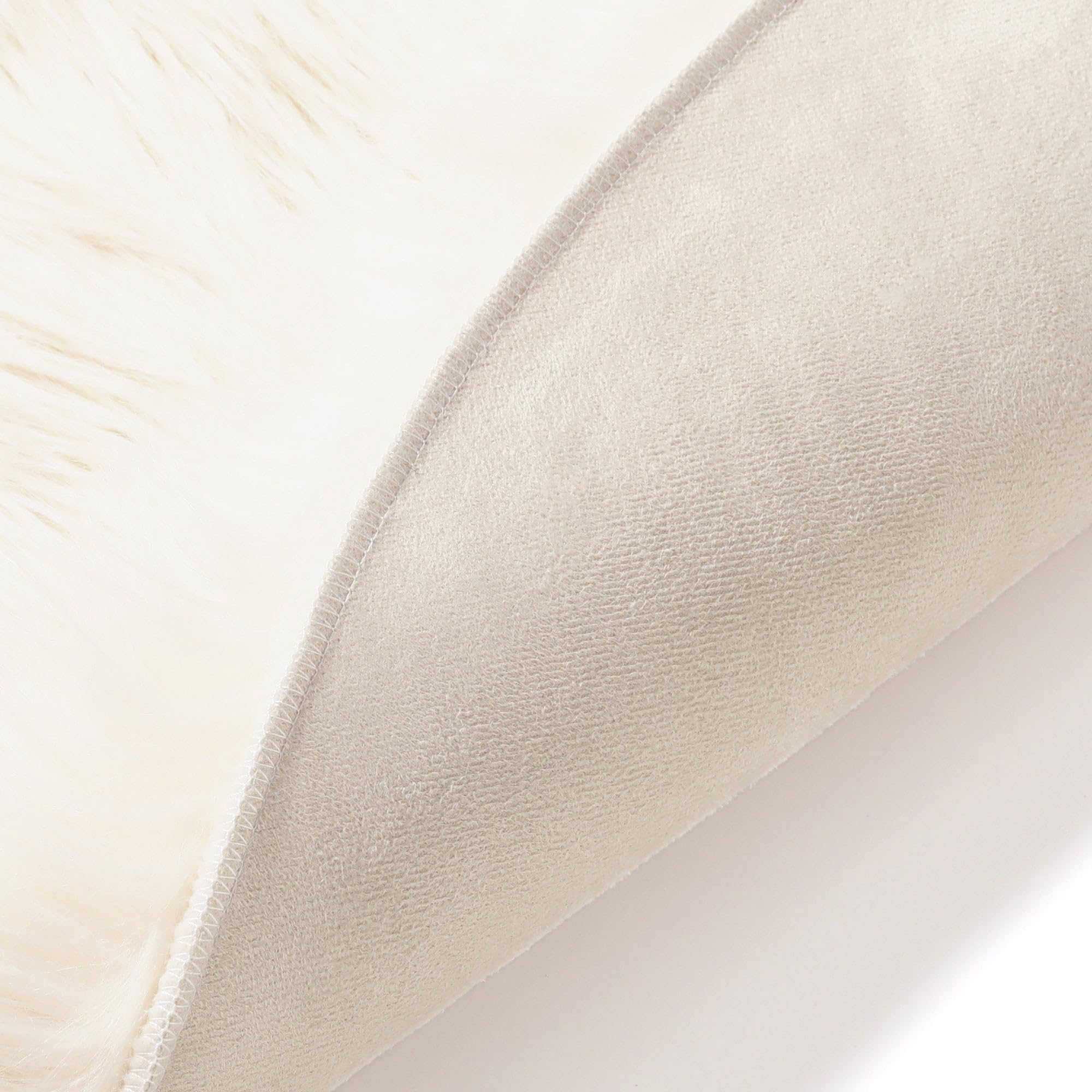Amazon｜Francfranc フランフラン ファーモラグ M 160×50cm ホワイト