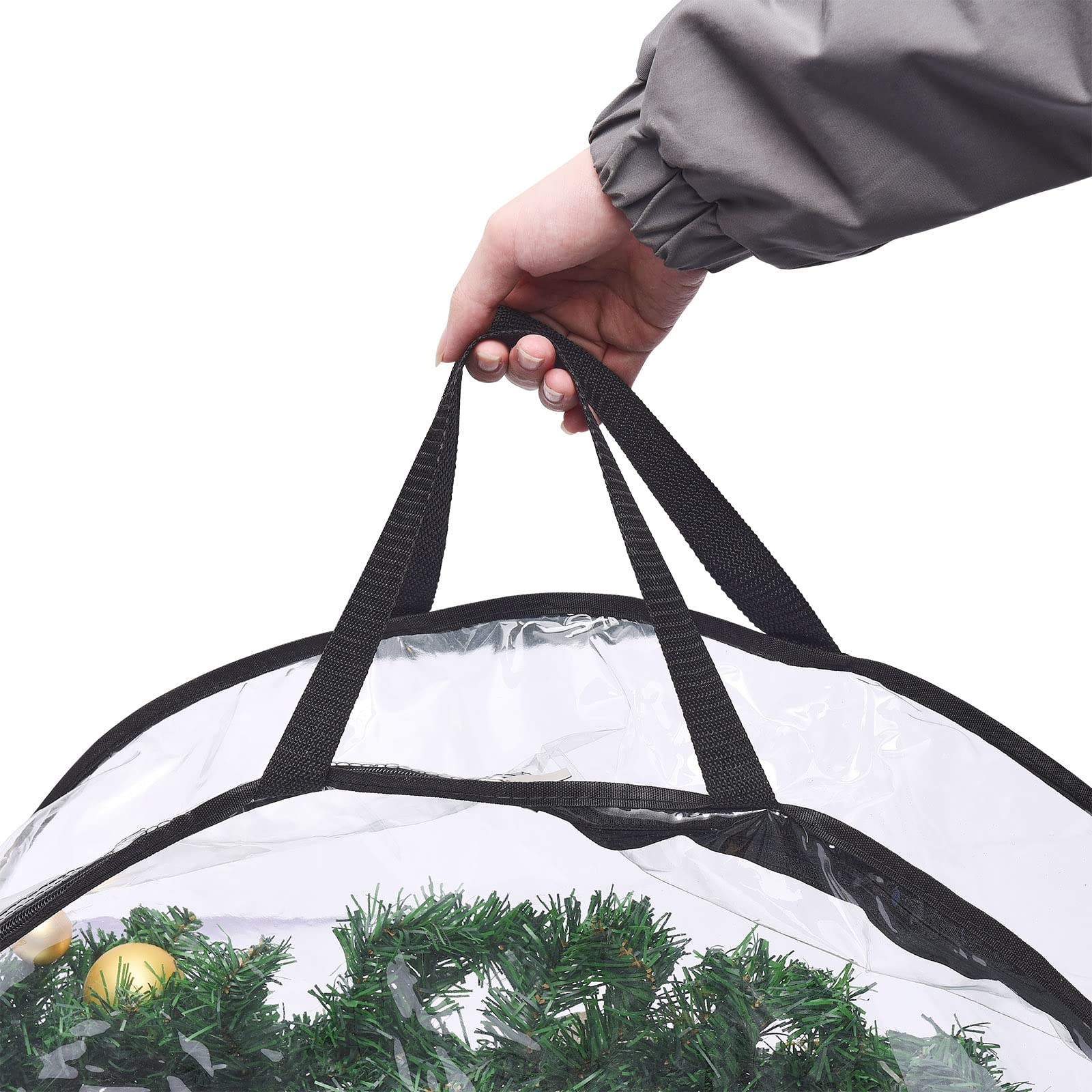 Kerstkrans Perléa D40 cm - Kerstkransen en kersttakken