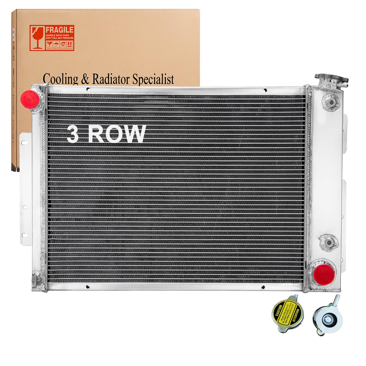 Photo 1 of Kaiakui Radiator for 1967-1969 Chevy Camaro Pontiac Firebird Big Block
