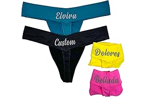 Charm Panties With Custom Embroidered Names
