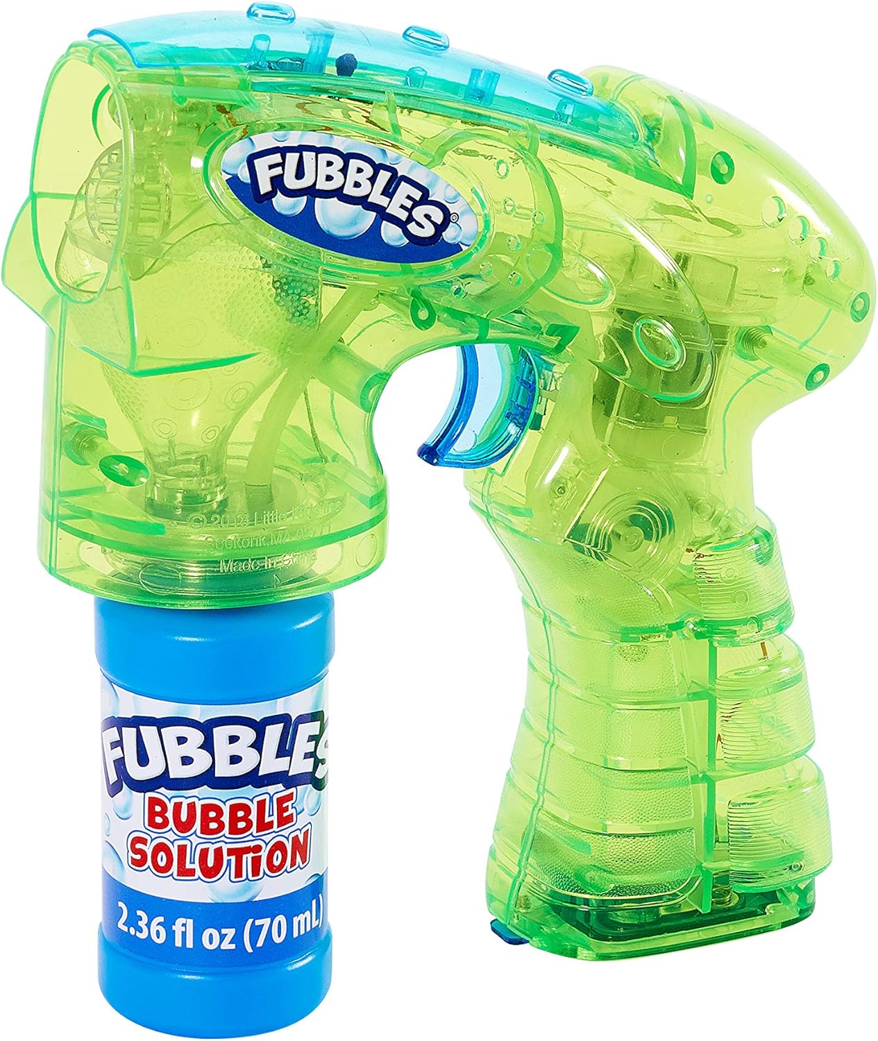 Little Kids Fubbles Light Up Bubble Blaster Blows tons of