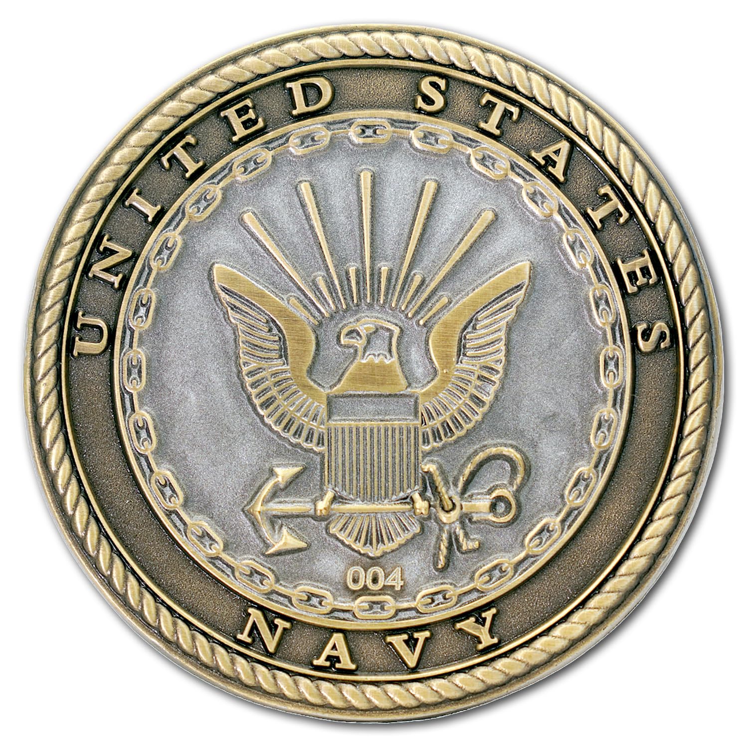 アメリカ海軍チャレンジコイン／U.S NAVY Challenge Coin Amazon.co.jp: チャレンジコイン 紋章 アメリカ海軍省 記念