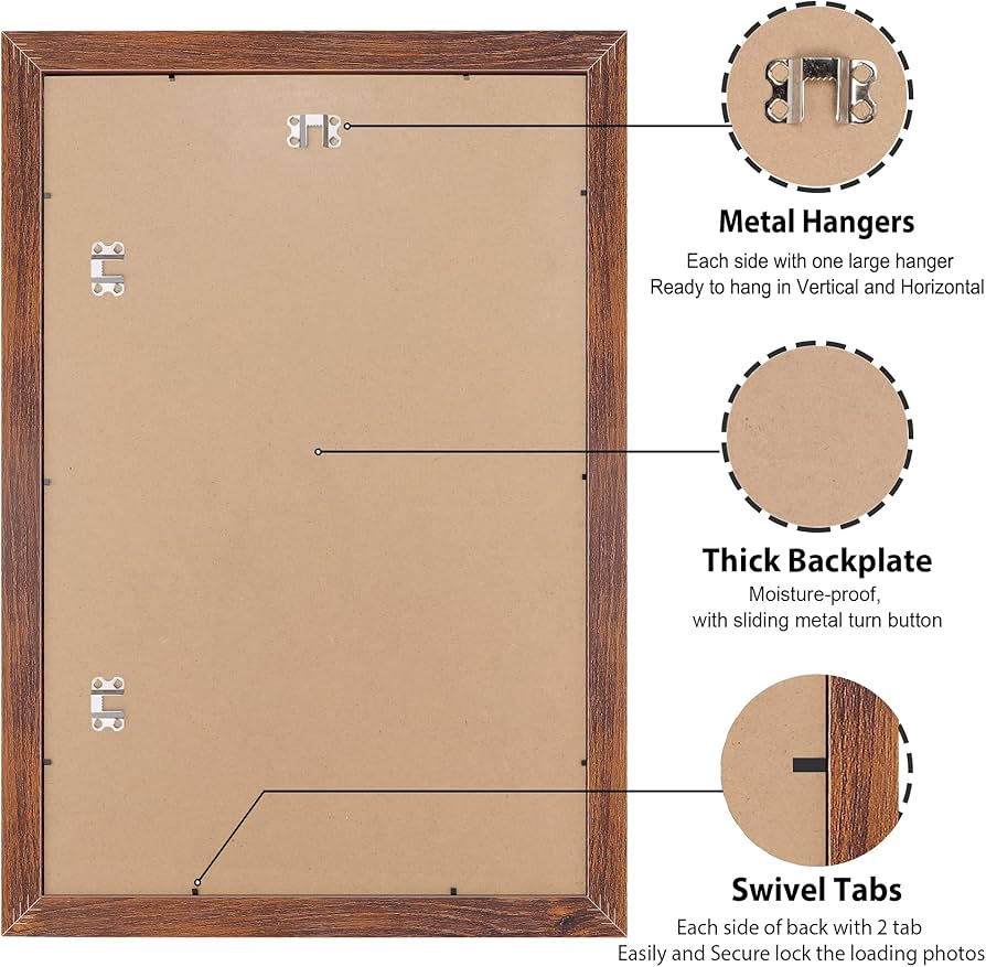Amazon.com - LaVie Home 24x30 Picture Frame Brown, Puzzles Frame Amazon.com - LaVie Home 24x30 Picture Frame Brown, Puzzles Frame