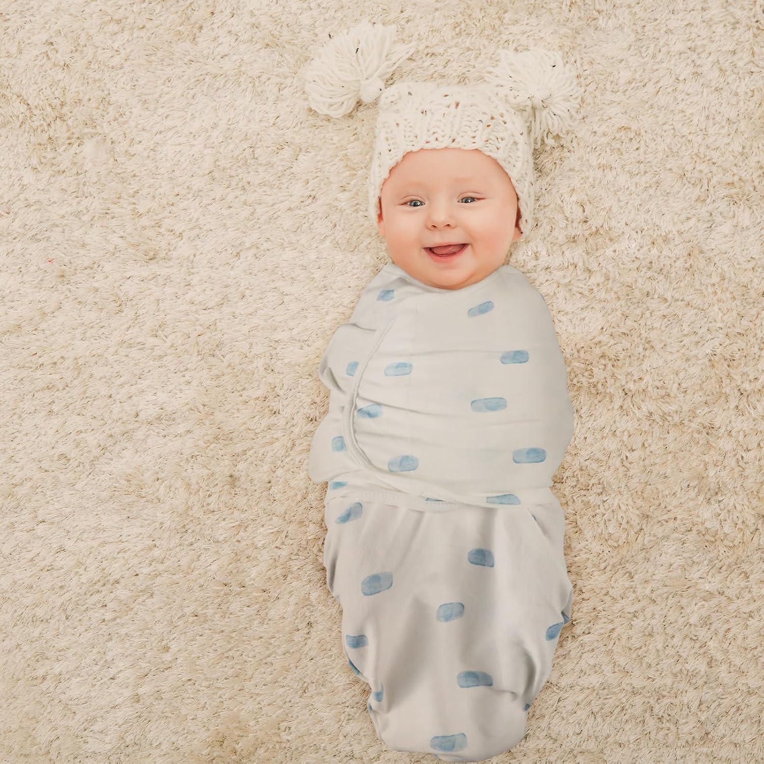  Swaddles for Newborns 0-3 Months, Adjustable & Easy Fastener thumbnail