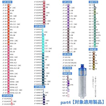 Amazon | JF-K22 カートリッジ JF-K22-C JF-K22-CF 交換用浄水器