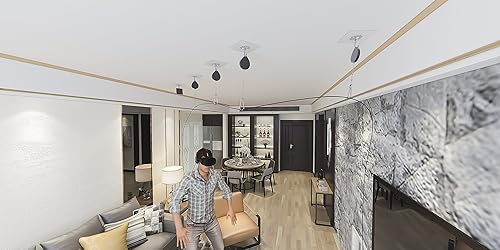 Miniatura 3 de Skywin VR Sistema de gestión de cables para auriculares Oculus RIFT de realidad virtual Juega juegos VR sin preocupaciones de cables Fácil