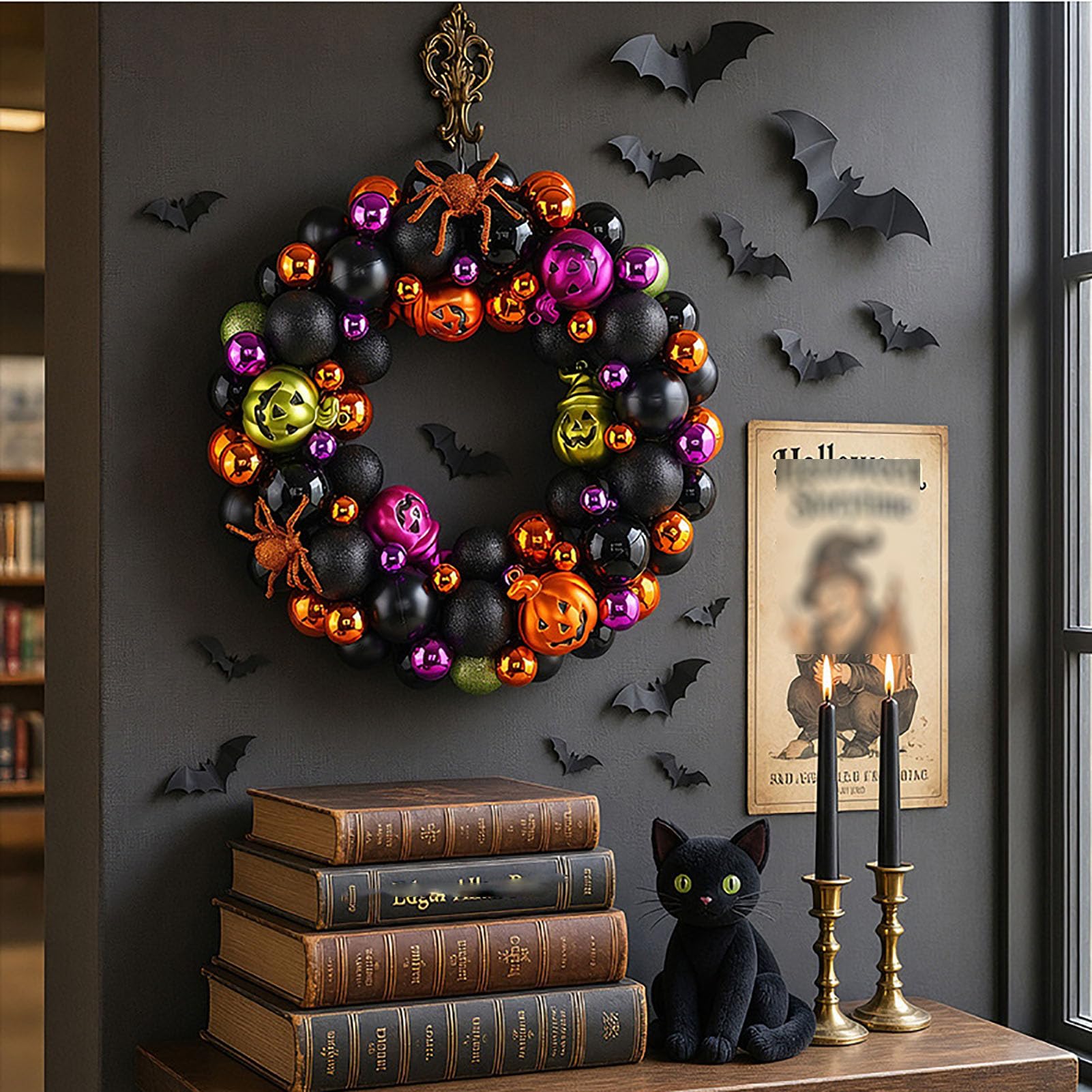 Ghirlanda Sospesa Spaventosa di Halloween Ornamenti Festivi