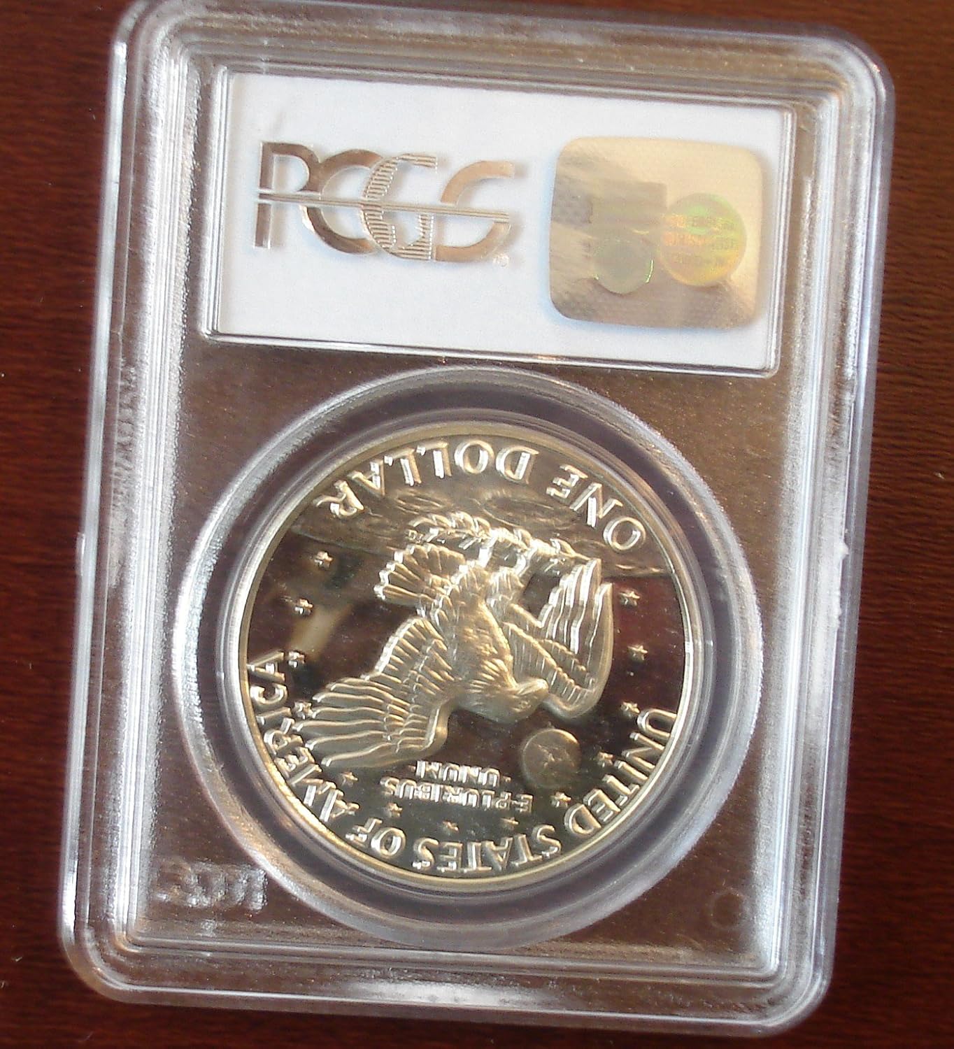 1971S SILVER "IKE" DOLLAR GRADED PR68 DCAM BY PCGS