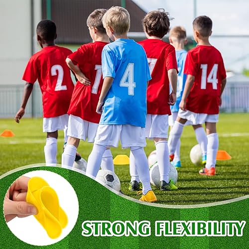 Miniatura 5 de Hanaive 100 mini conos de fútbol para ejercicios deportivos, conos de disco de agilidad de 5 pulgadas con accesorios para entrenamiento de fútbol