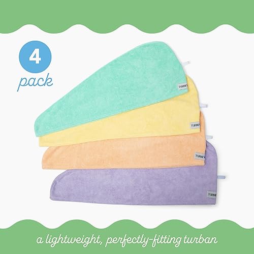 Vista 96 de Turbie Twist - Toalla de microfibra superabsorbente para el pelo (2 unidades)