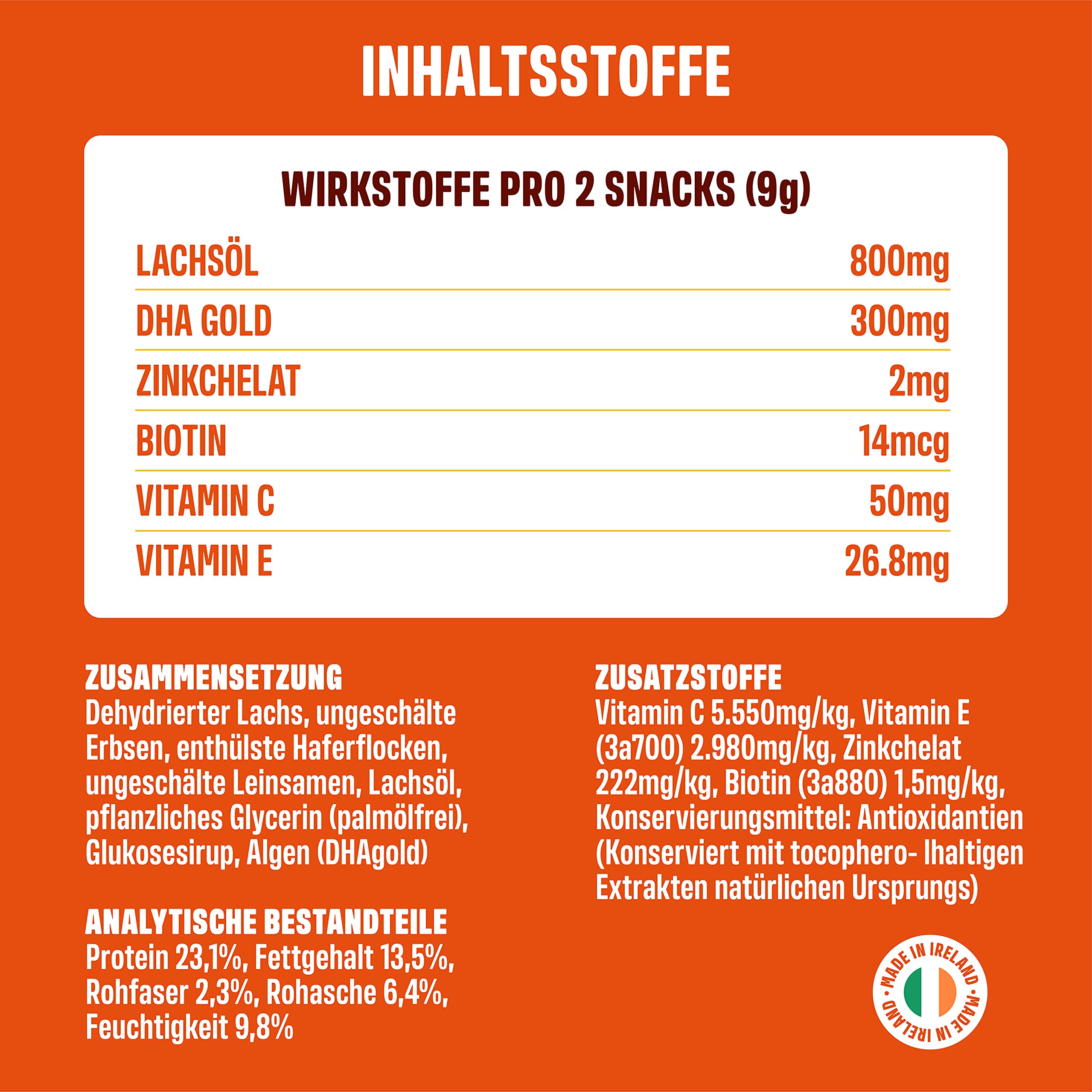 ivvi Skin & Coat Omega 3 für Hunde gegen Juckreiz im Leckerliformat, für gesunde Haut & glänzendes Fell – mit Biotin, DHAgold, Zink, Vitamin C, Lachsöl - 60 leckere Snacks (270g) mit Lachs