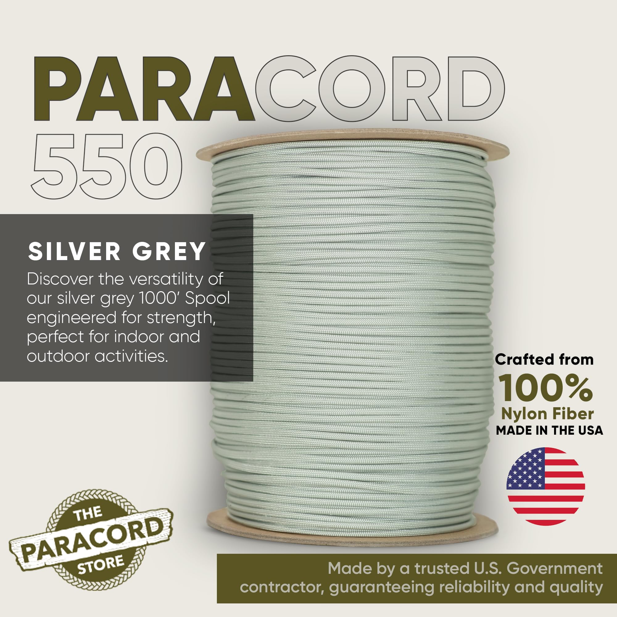 Amazon.co.jp: The Paracord Store | タイプIII 550パラコード - 1000