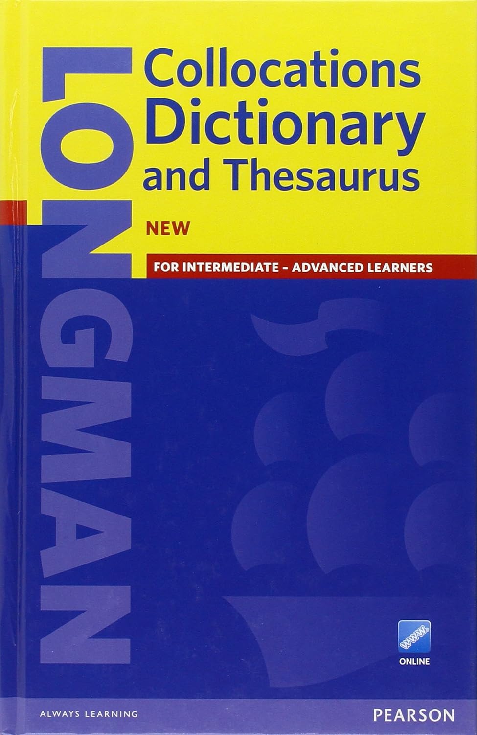 Longman Collocations Dictionary and Thesaurus Cased with online Amazon