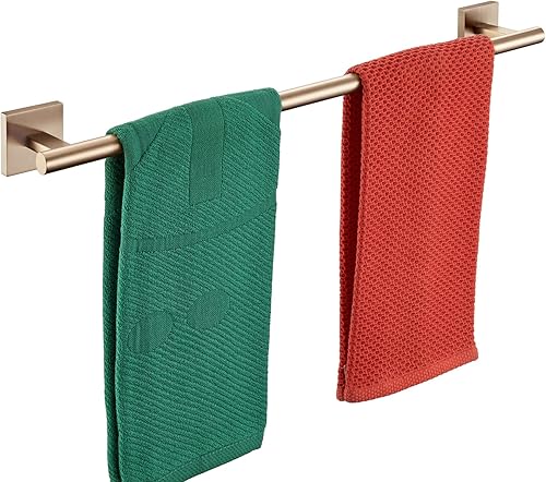 Miniatura 23 de KOKOSIRI Toallero de Barras de Toallas de Baño Negro Mate 61 cm Soporte de Toallas de Baño para Gabinete de Cocina de Acero Inoxidable B4005BK-L24