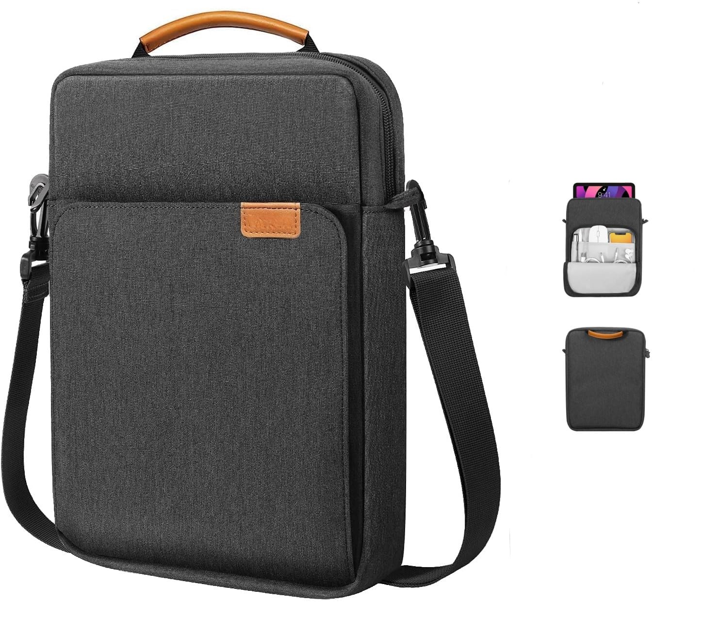 Skycare Crossbody Bag for Tablets Fits 11-13 Inch laptop bag, Lightweight and Portable iPad Sling Bag for Convenient Carry