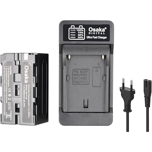 Osaka Ultra Fast LED Charger for Sony Batteries