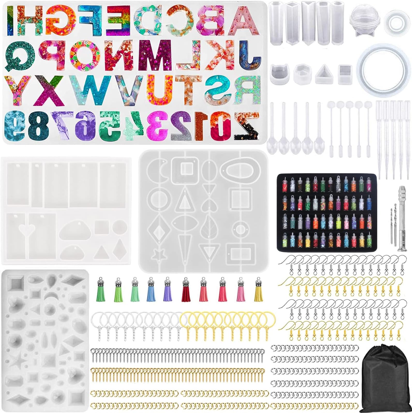 Amazon.de ZOPALY Epoxidharz Set Anfänger 400ml, 11 Verhältnis Epoxy