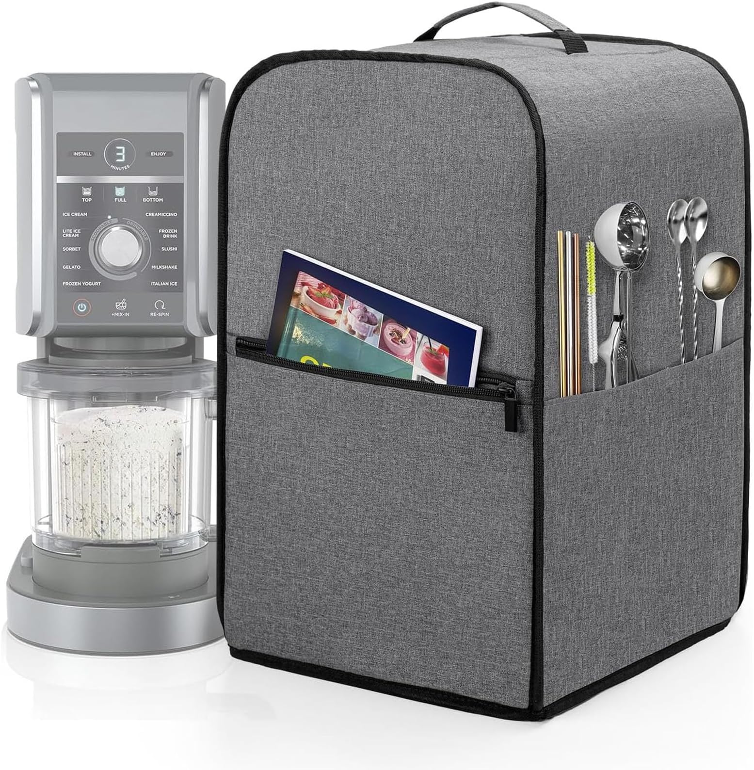 4 Stück Ninja Creami Behälter - 480ML BPA-frei Für NC701EU