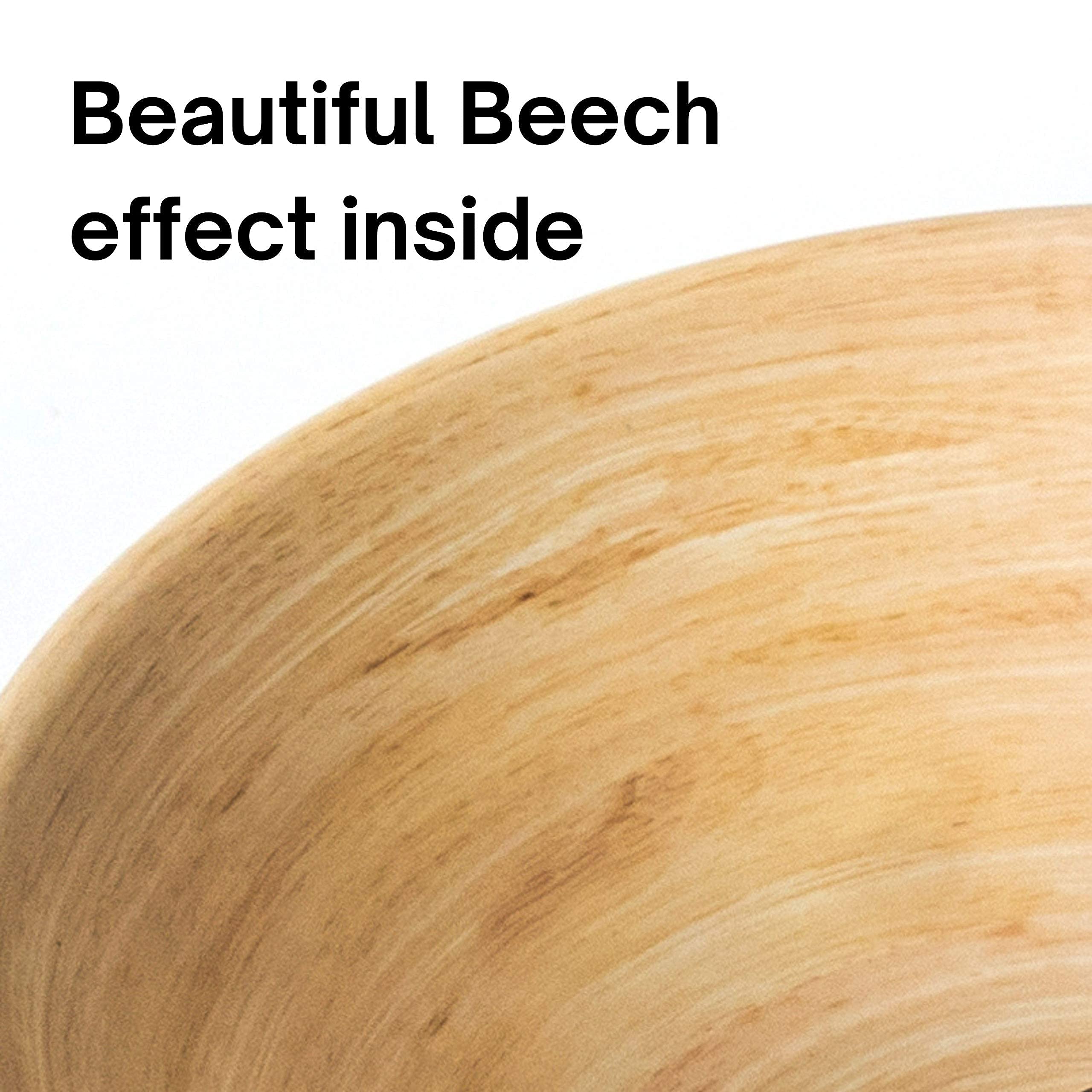 4 Large Ramen Bowl Melamine Noodle Bowl Set (49.5 Oz) Chopsticks And