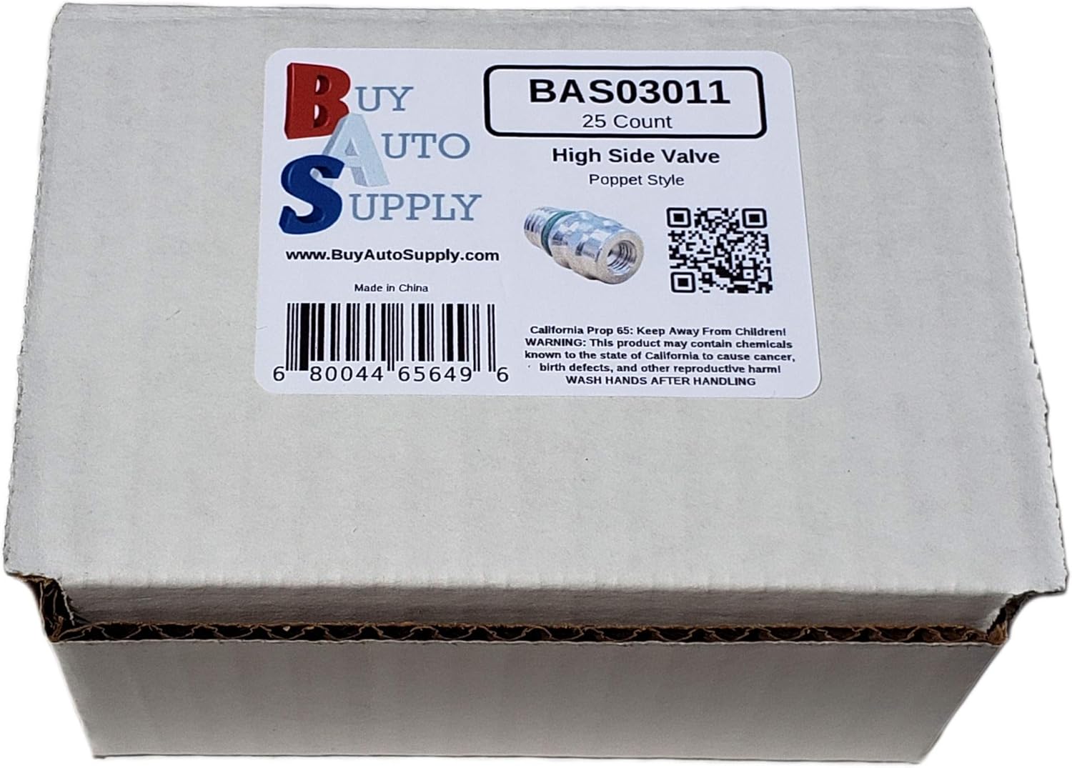 Buy Auto Supply # BAS03011 (25 Count) M12x1.5 Male High Side A/C Charge Port Valve Includes Caps Aftermarket Replacement For MT0105, 800-955, 59946, GM 52458184, 15-5438