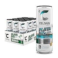 Vista 37 de CELSIUS Fizz Free Blue Razz Limonada, Bebida Energética Sin Azúcar, 12 Onzas Líquidas (Paquete de 12)