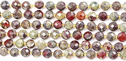 Miniatura 352 de Cuentas de piedras preciosas de primera calidad para la fabricación de joyas, cuentas de piedra natural preciosa al por mayor, 2 hebras de granate