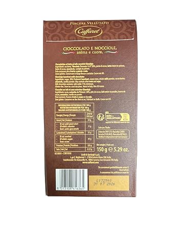 Caffarel Gianduia Chocolates Ballotin - 5,29 Oz