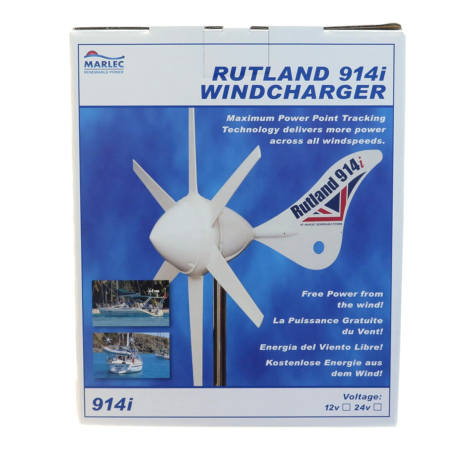 Rutland 914i Windcharger Product Box