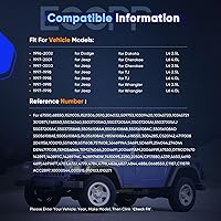 Vista 3 de ECCPP Compresor de CA 1996-2002 para Dodge Dakota para Jeep Wrangler para Cherokee TJ 2.5L 4.0L AC Compresor con embrague