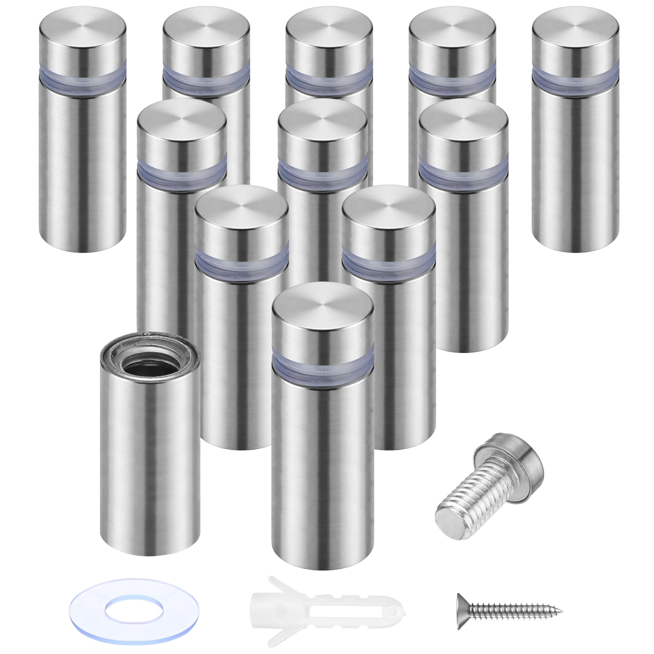 Pelopy 8 Pcs Standoff Screws - Wall Mounts -8 Pelopy 8 Pcs Standoff Screws - Wall Mounts -8