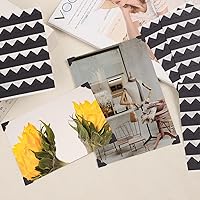 Vista 4 de Lineco Esquinas de fotos autoadhesivas, calidad de archivo, sensible a la presión sin ácidos, 0.5 pulgadas, útil para montaje de álbumes de recortes