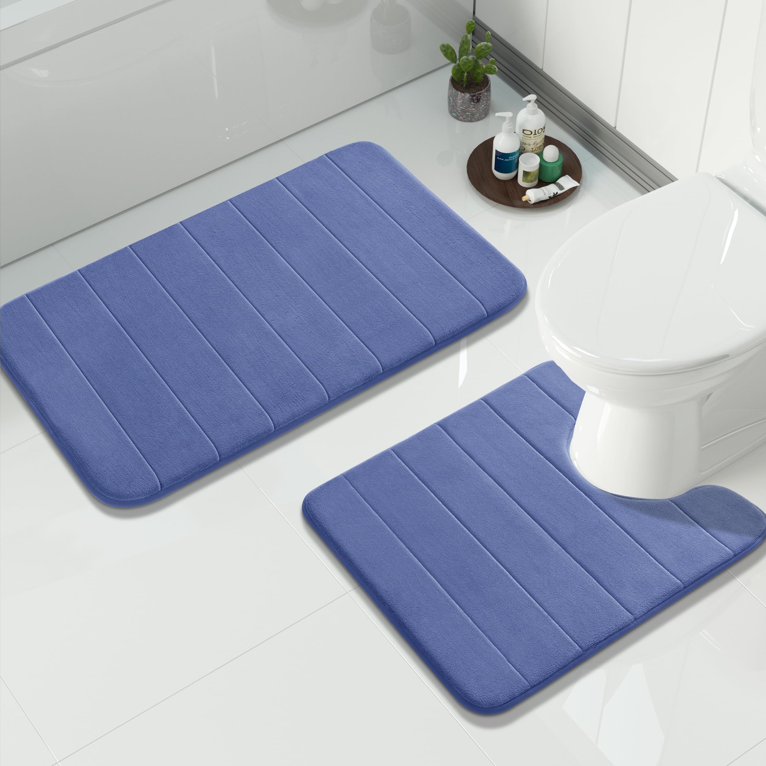 Yimobra Bath Rugs 31.5 x19.8 24 x20.4