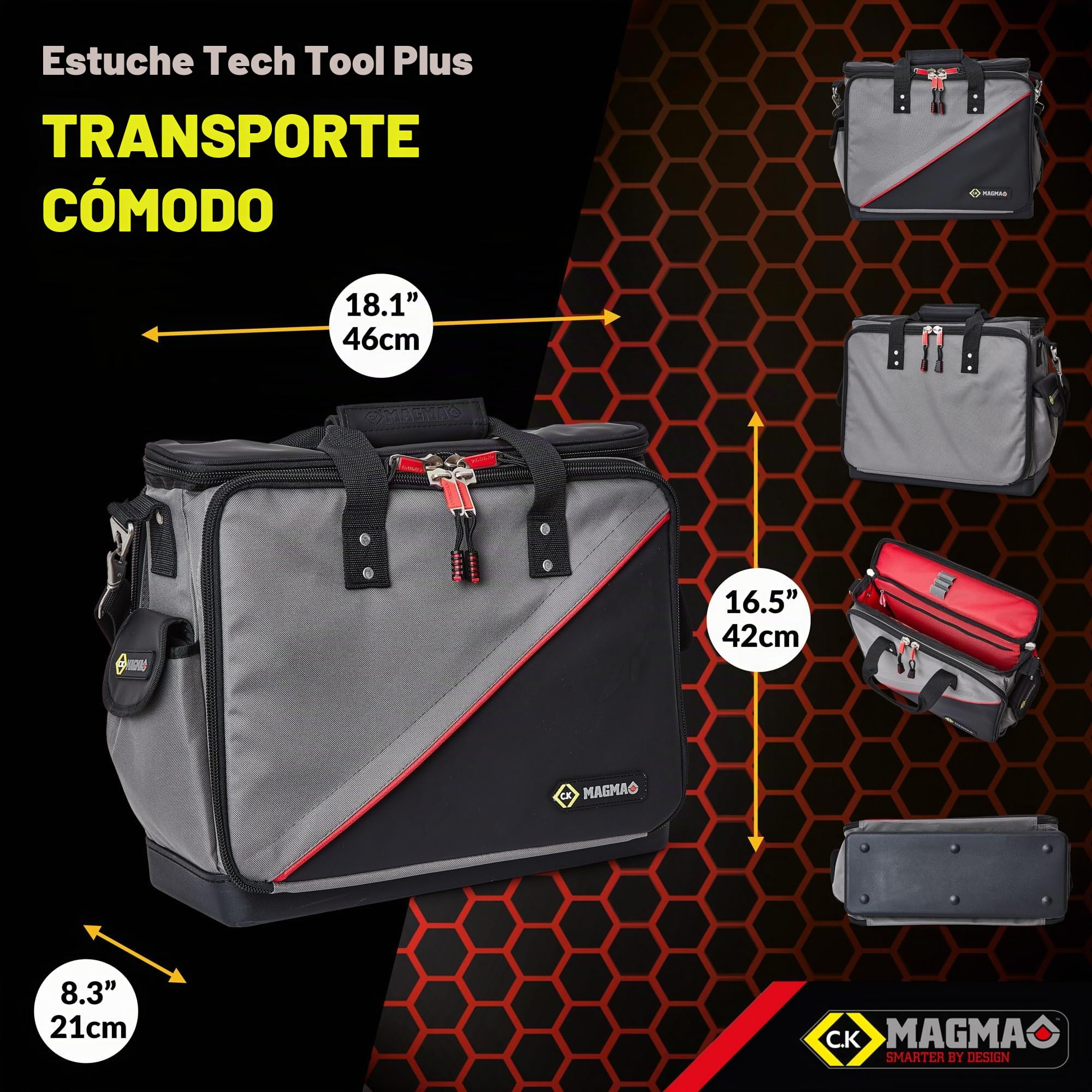Best Price Square Technician's Tool Case Plus MA2632 by CK Tools