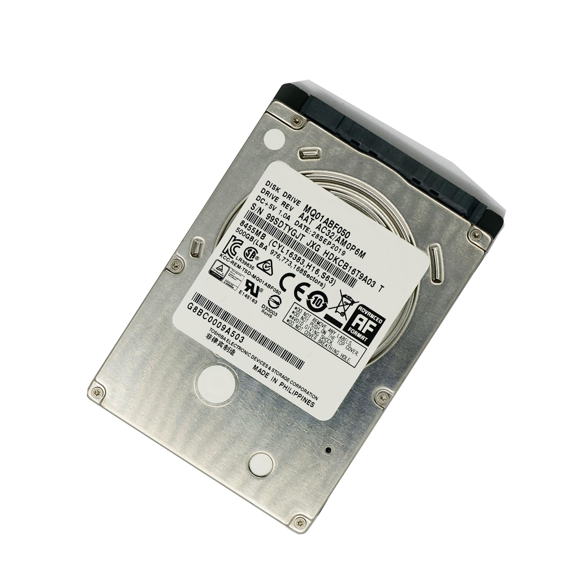 内蔵型ハードディスクドライブ mia Amazon | 【整備済み品】 HDD 500GB ハードディスク 2.5インチ 内蔵型