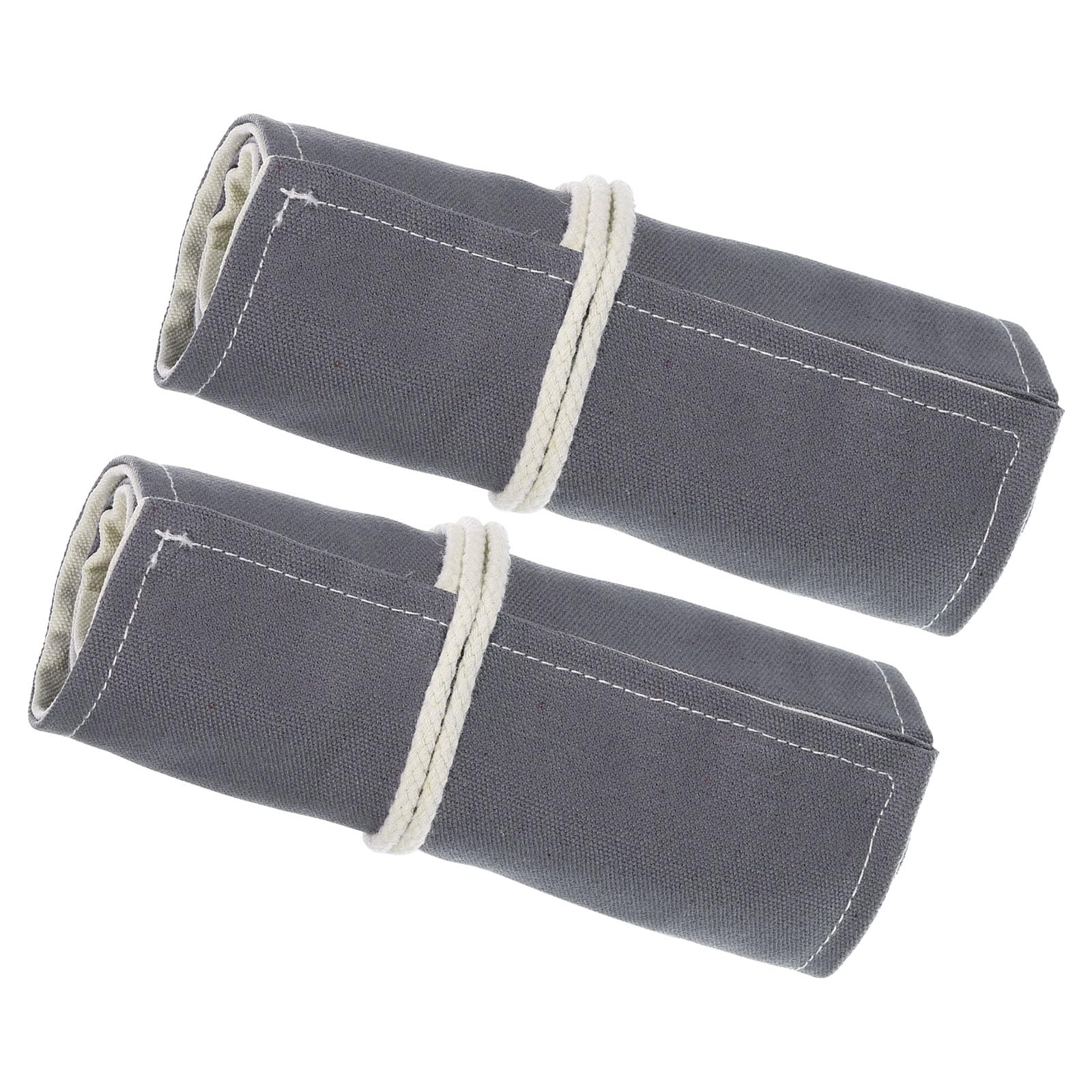 PATIKIL Handmade 36 Slots Roll Up Pencil Case