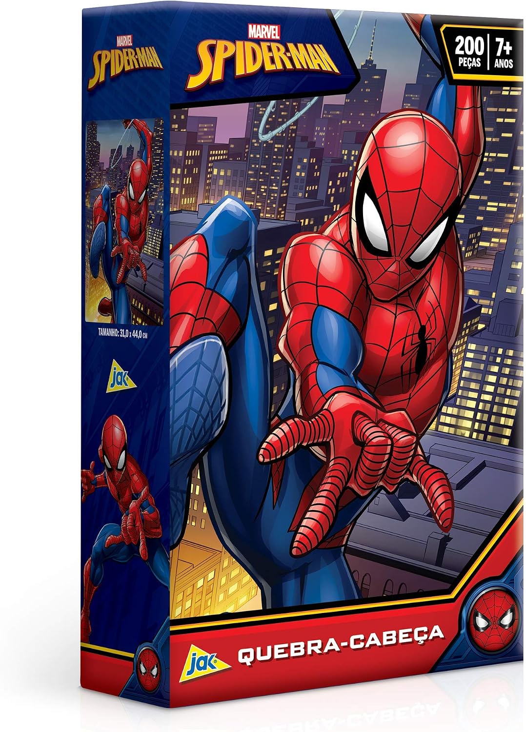 Toyster – Quebra-cabeça: Homem Aranha – 200 peças – Marvel – JAK
