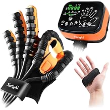 Upgraded 6th Generation Rehabilitation Robot Gloves For Hemiplegia, Therapy Gloves For Stroke Patients, Hand Robotic Rehabilitation Equipment, Finger Rehab Device.